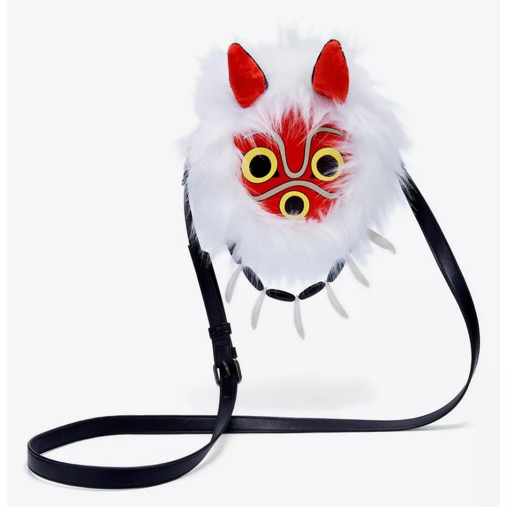 Our Universe Studio Ghibli Princess Mononoke San's Mask Figural Crossbody Bag -